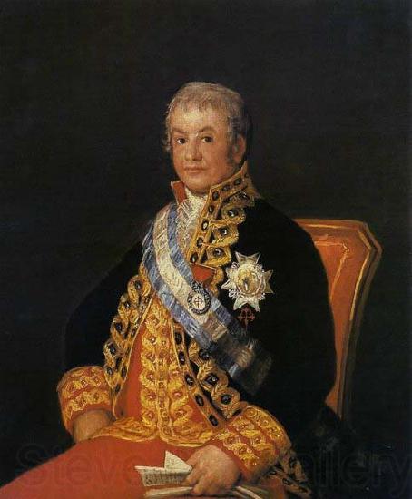 Francisco de goya y Lucientes Portrait of Jos Antonio Germany oil painting art
